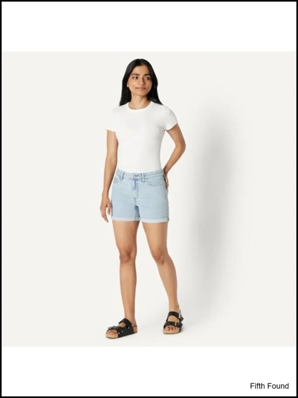 Women's Mid-Rise Stretchy Slim Fit 4